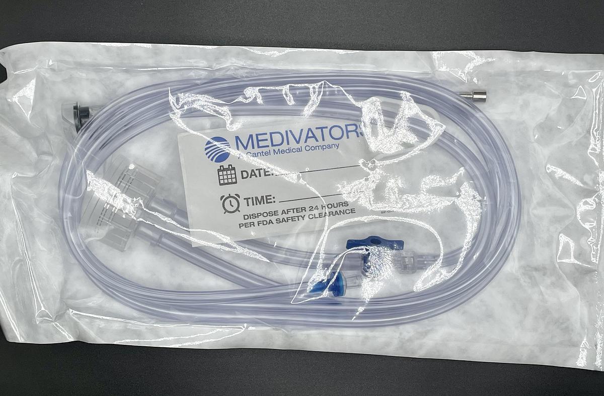 MEDIVATORS 100164CO2EXT Endo SmartCap CO2 Insufflation Tubing Set, In-Date