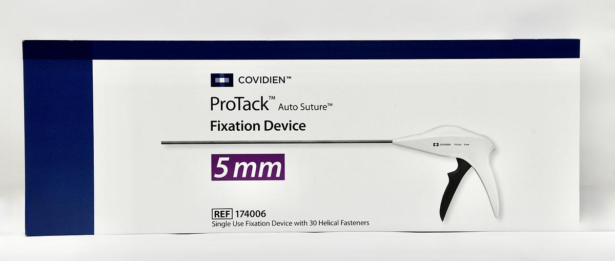 COVIDIEN PROTACK FIXATION DEVICE WITH 30 HELICAL FASTENERS, 5MM [EACH], REF 174006, INDATE