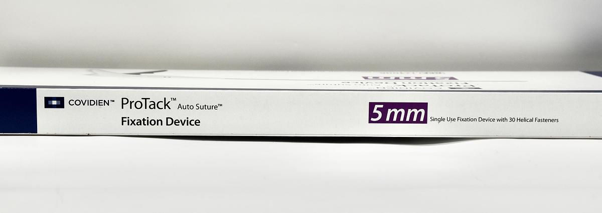 COVIDIEN PROTACK FIXATION DEVICE WITH 30 HELICAL FASTENERS, 5MM [EACH], REF 174006, INDATE