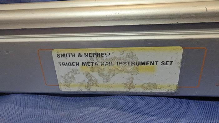Used Smith and Nephew Trigen Meta Nail Instruments