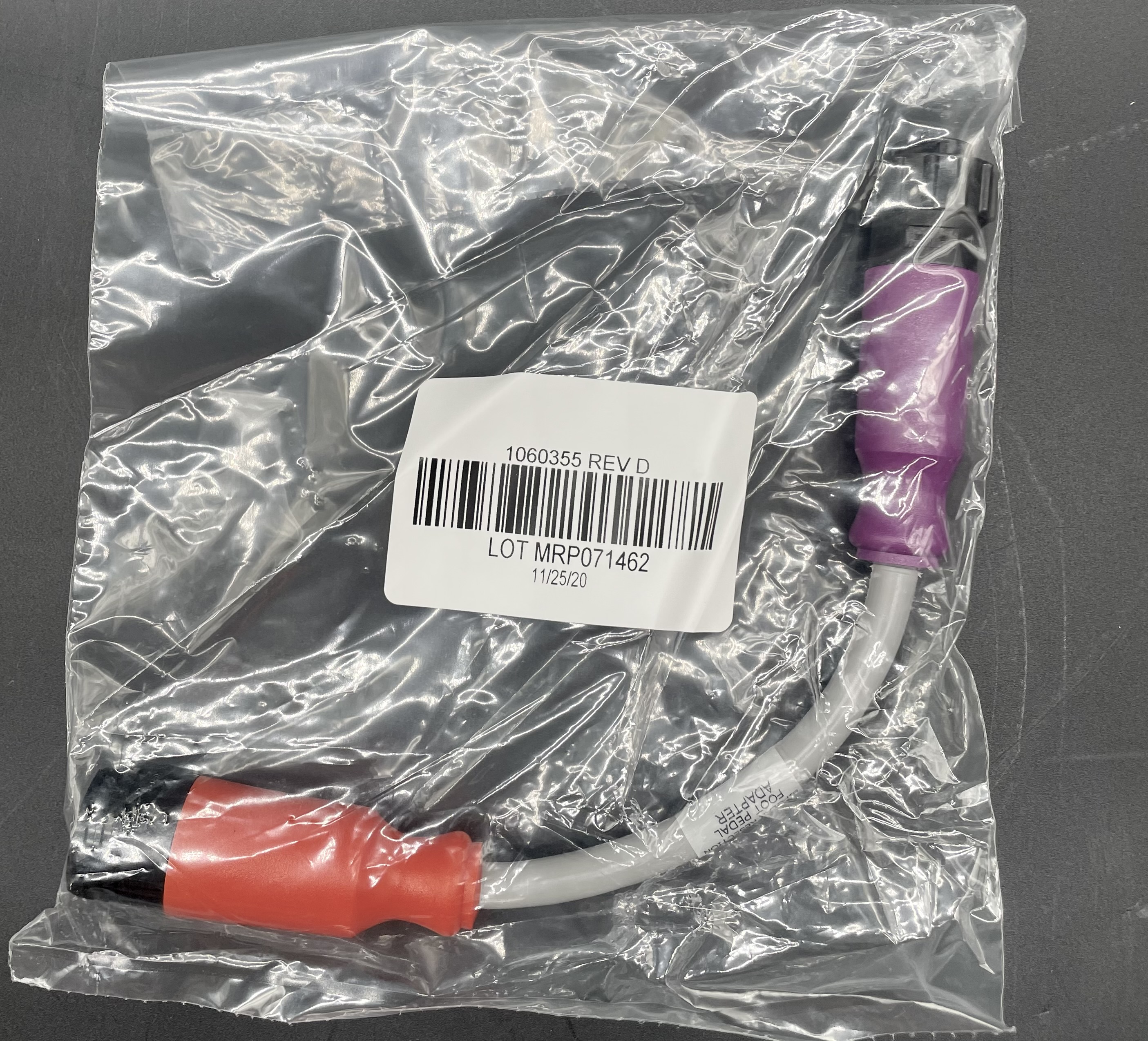 Covidien Valleylab 1060355 Bipolar Foot Pedal Adapter Cable