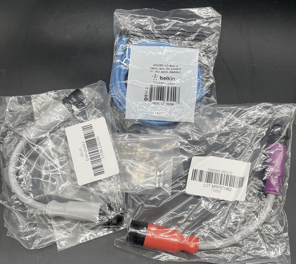 Covidien Valleylab Bipolar Footswitch Adapter Cables 1017577 and 1060355