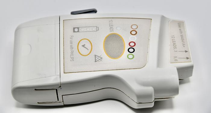 Used PHILIPS TELEMETRY TRANSMITTER 12 LEADS, USE WITH M4841A+