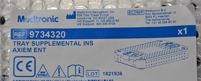 MEDTRONIC 9734320 INS AXIEM ENT ( TRAY )