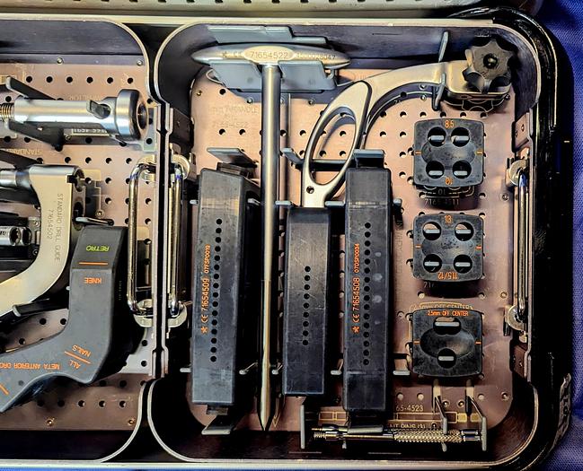 Used Smith and Nephew Trigen Meta Nail Instruments