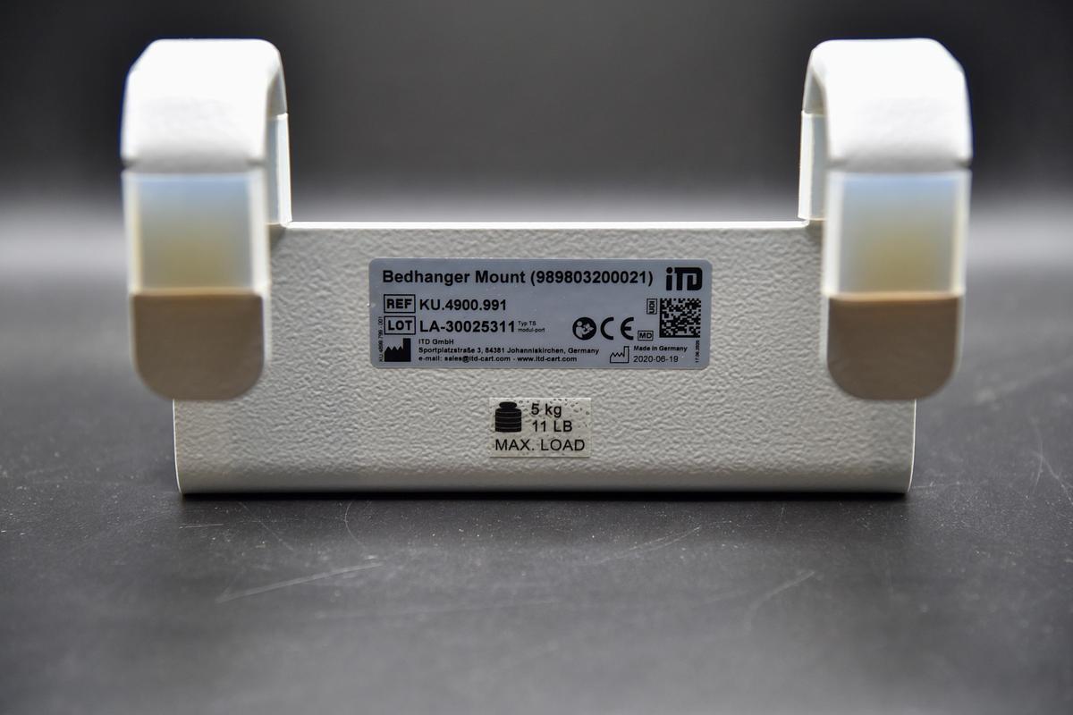 Used PHILIPS KU.4900.991 (989803200021) INTELLIVUE X3 BEDHANGER MOUNT