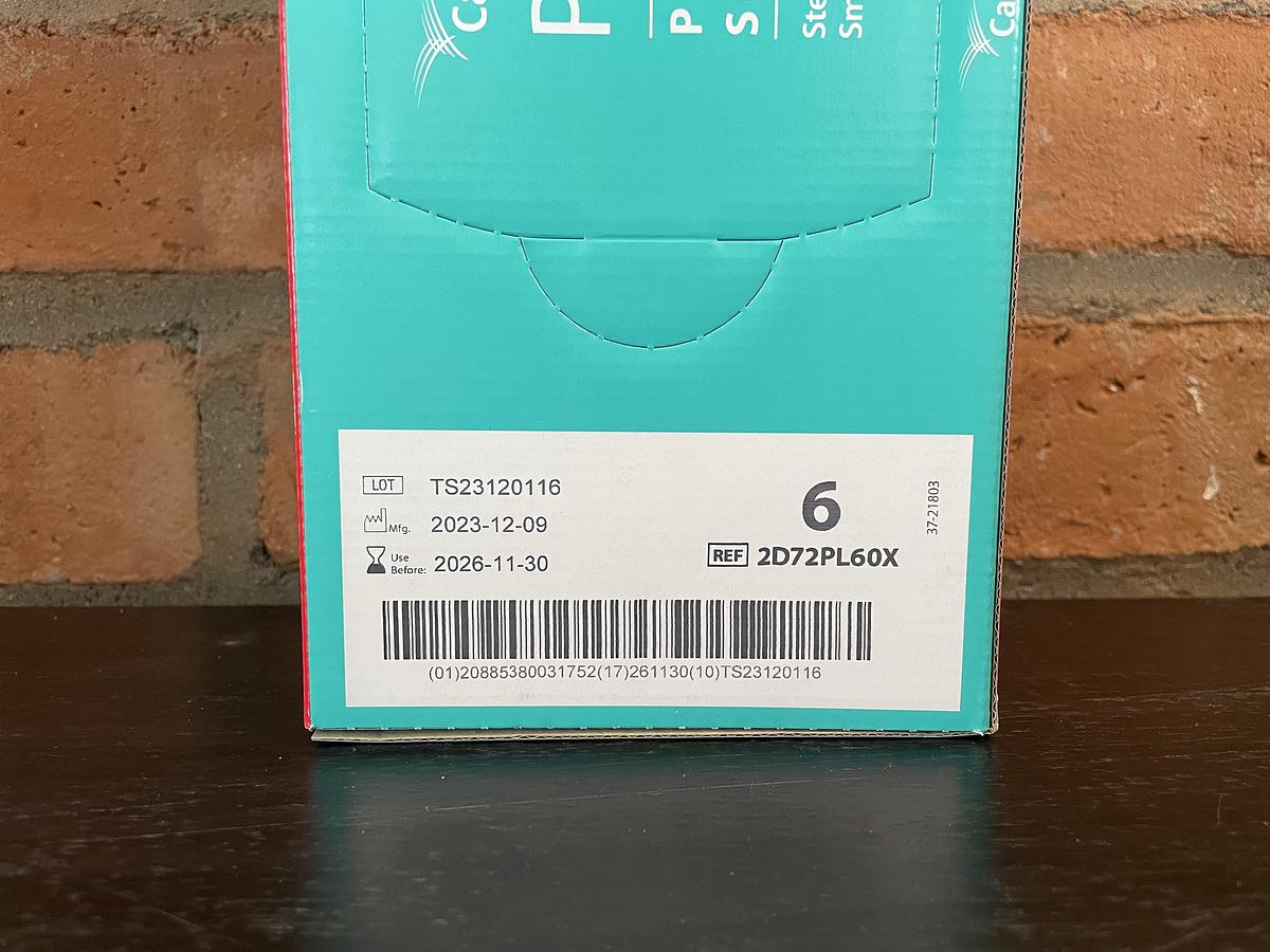 Cardinal Health 2D72PL60X Protexis Pi Classic Surgical Gloves Size 6, 50 Pairs/Box