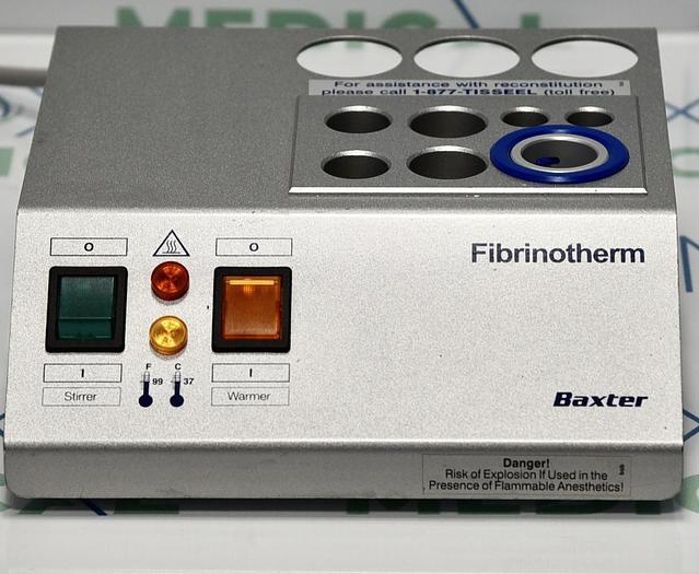 Used BAXTER FIBRINOTHERM WARMER WARMING STIRRER STIRRING DEVICE - PARTS