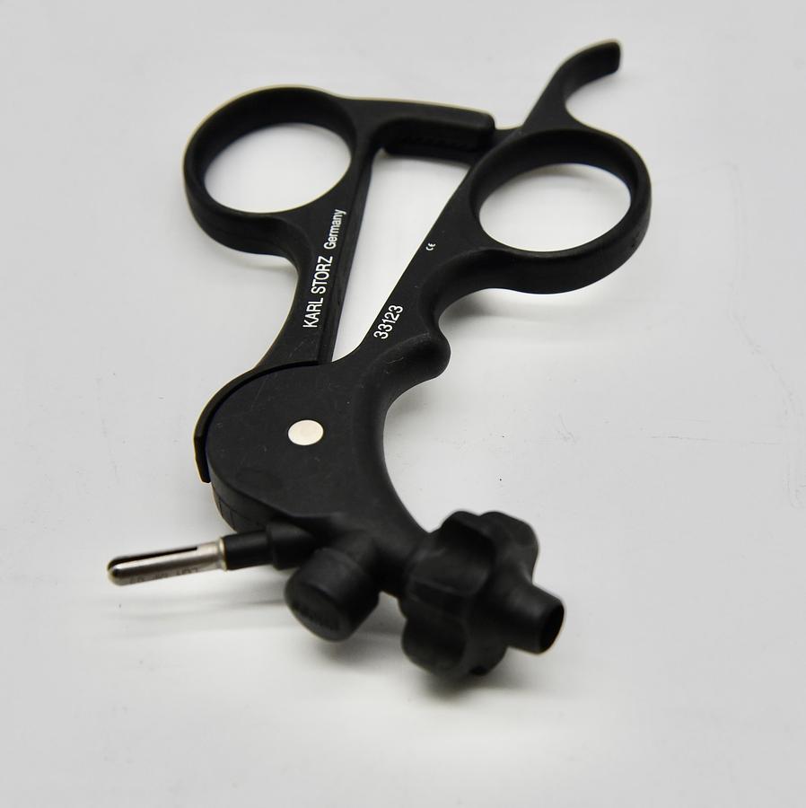 Used Karl Storz 33123 Click Line Monopolar Rotating Laparoscopic Handle Endoscopy