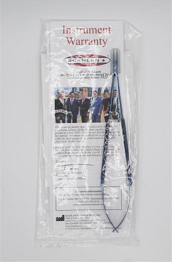 SCANLAN MICRO NEEDLE HOLDERS DIAMOND DUST Jaws Round Handle 3003-182