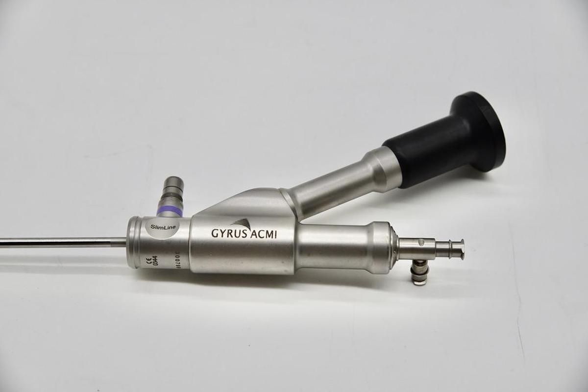 Used Gyrus ACMI MRO-733A SlimLine™ Self-Dilating Autoclavable Operating Semi-Rigid Ureteroscope