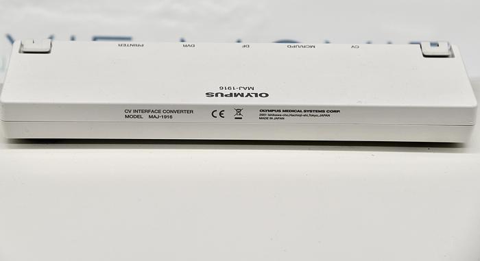 Used Olympus CV-190 EVIS EXERA III Video Processor Endoscopy, MAJ-1430 Pigtail, MAJ-1921 Keyboard with Cables and Accessories