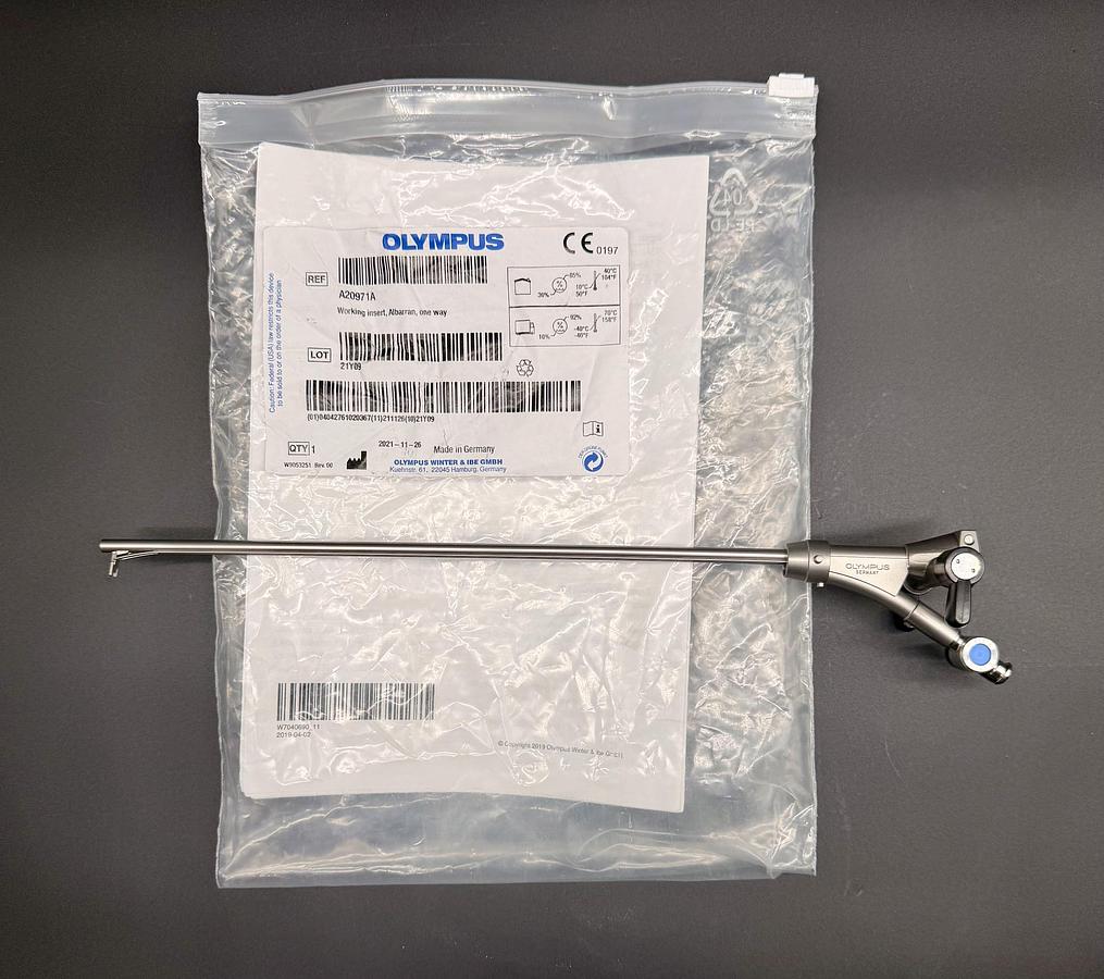 Olympus A20971A Working Insert Albarran One Way Endoscope Adaptor