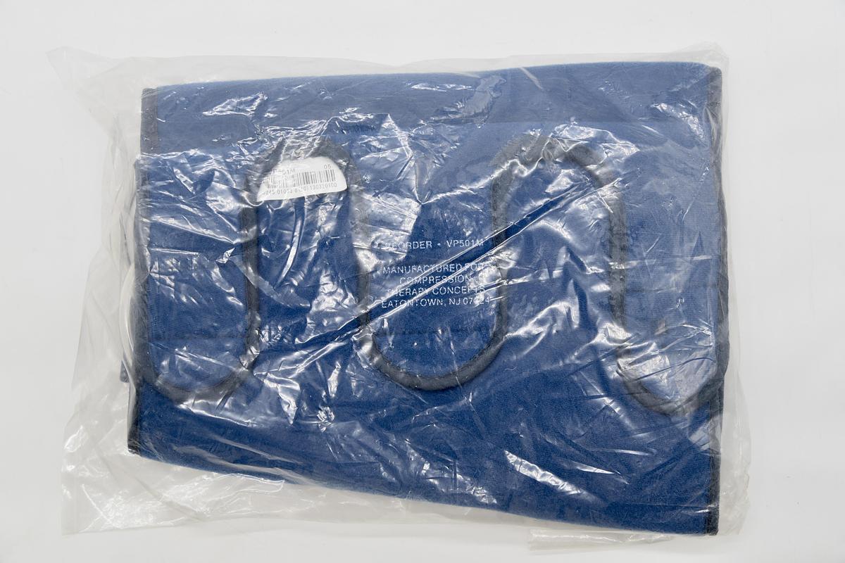 Vasopress VP501M Compression Therapy Bluee Calf Garment Medium, up to 18 Inches