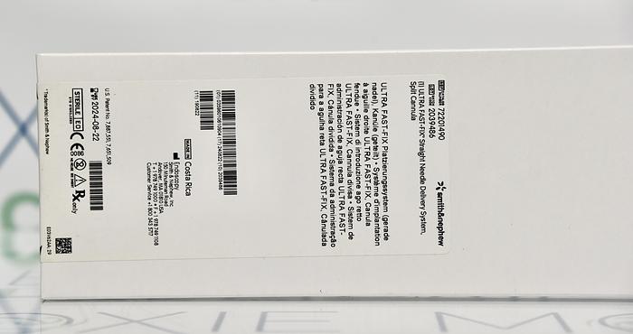 SMITH&NEPHEW 72201490 ULTRA FAST-FIX STRAIGHT NEEDLE DELIVERY SYSTEM, SPLIT CANNULA, IN-DATE, NEW