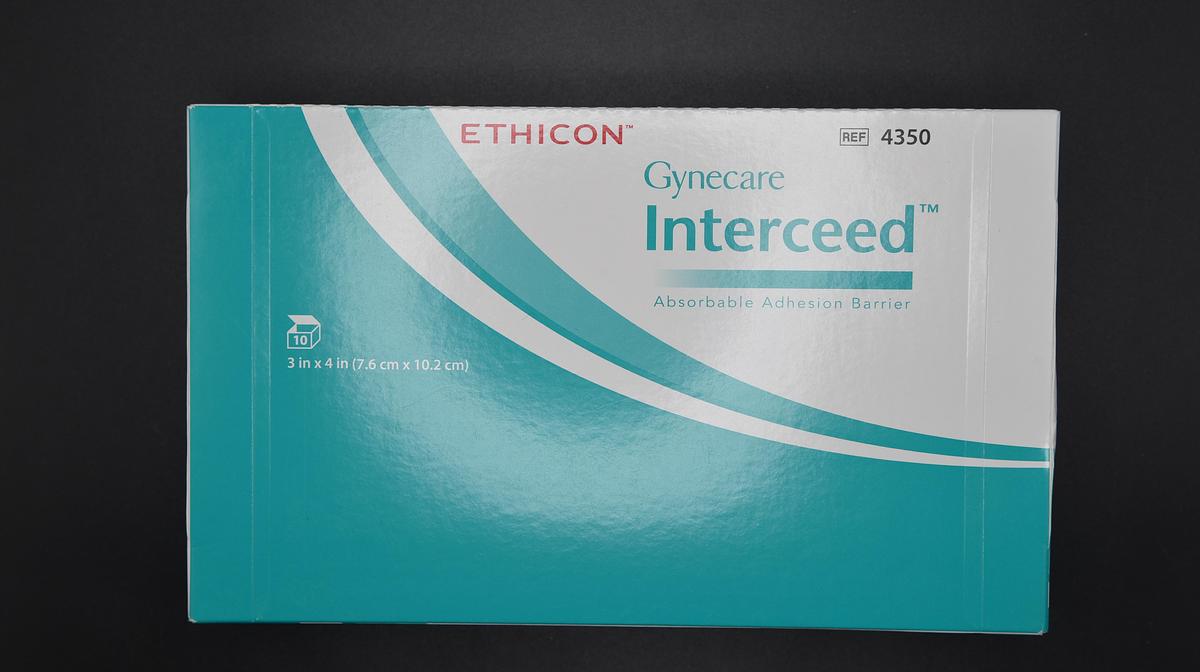 Ethicon 4350 Gynecare Interceed Absorbable Adhesive Barrier, In-Date, Box of 10
