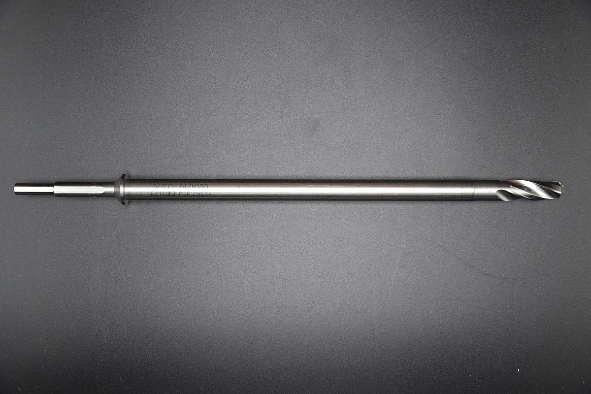 Used Synthes 357.404 Large Tapered Cannulated Drill Bit, 11mm