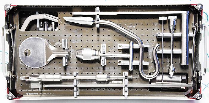 Used TITANIUM TROCHANTERIC FIXATION NAIL INSERTION SET