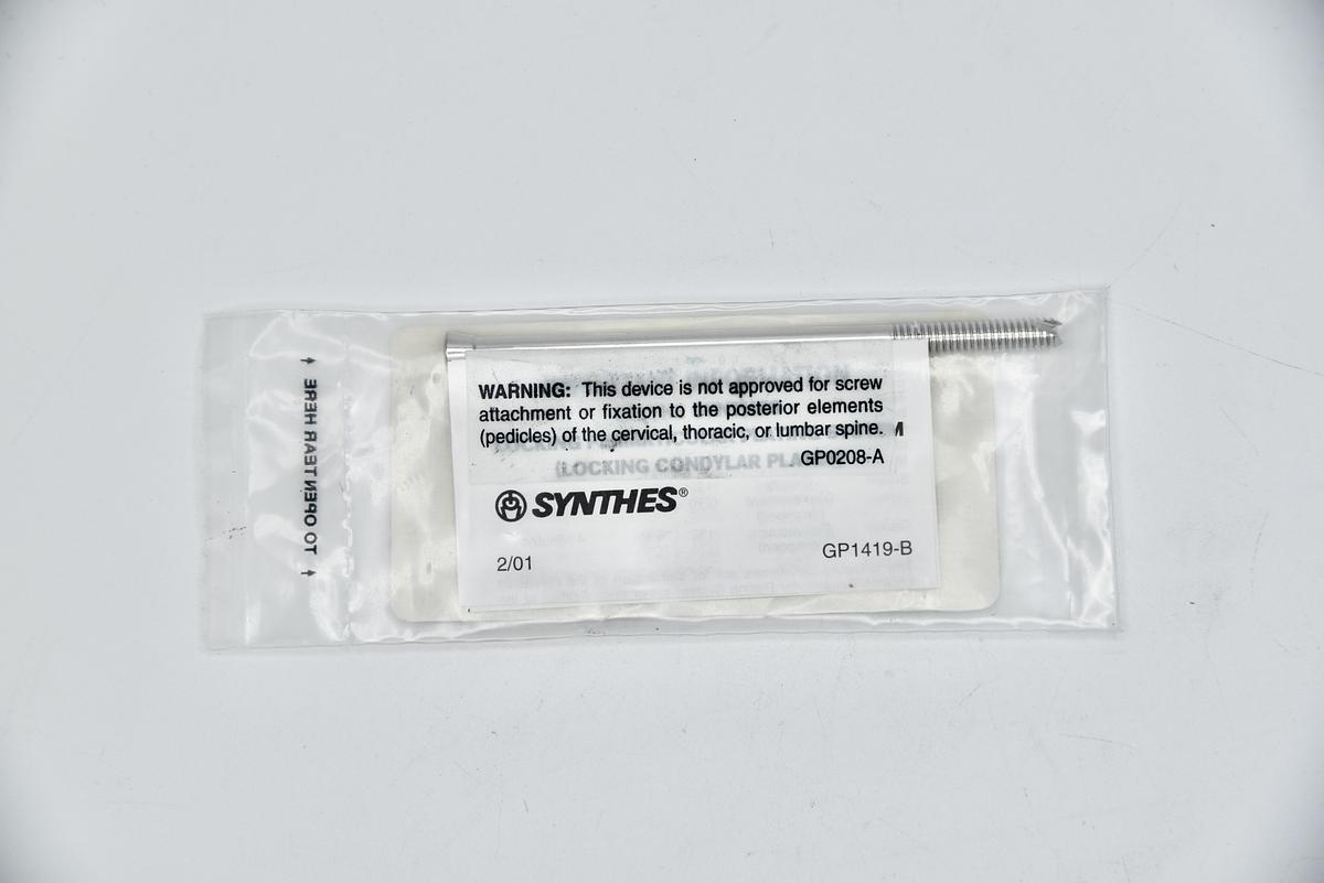 DePuy Synthes 222.564 Cannulated Conical Screw, 5 dia. x 90 mm Length