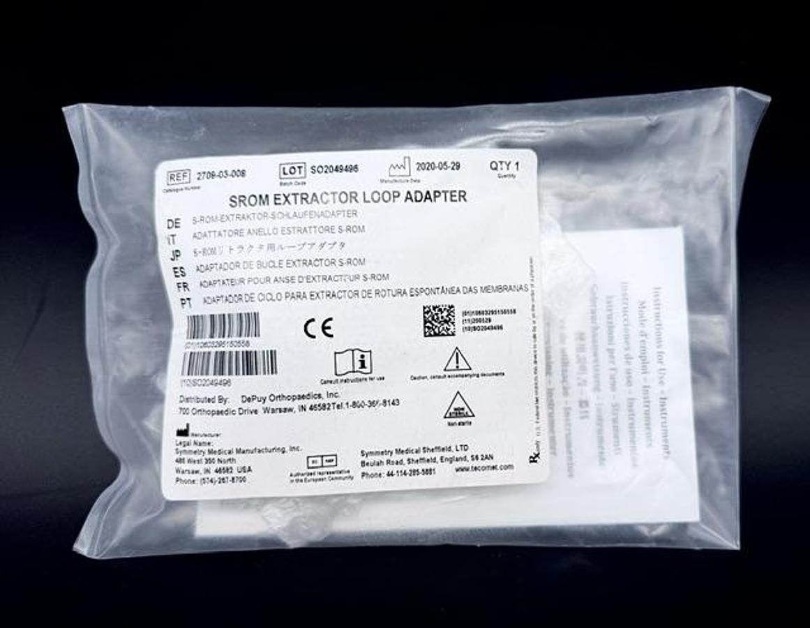 SYMMETRY MEDICAL INC. 12-050-000 SROM Extractor Loop Adapter