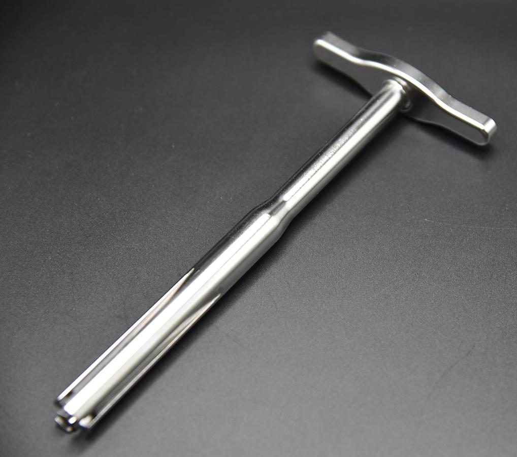 Used Synthes 358.696 Spiral Blade Inserter, For Titanium Humeral Nails