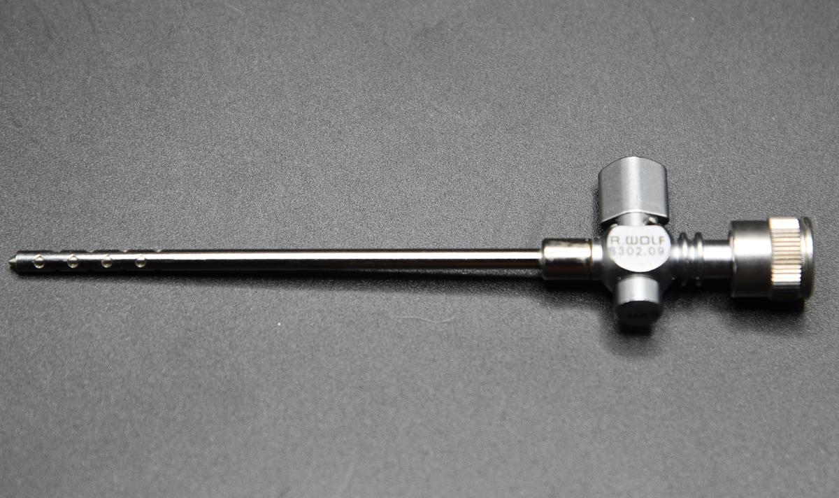 Used R. Wolf 8302.09 Cannula for Drainage and Trocar 8302.11