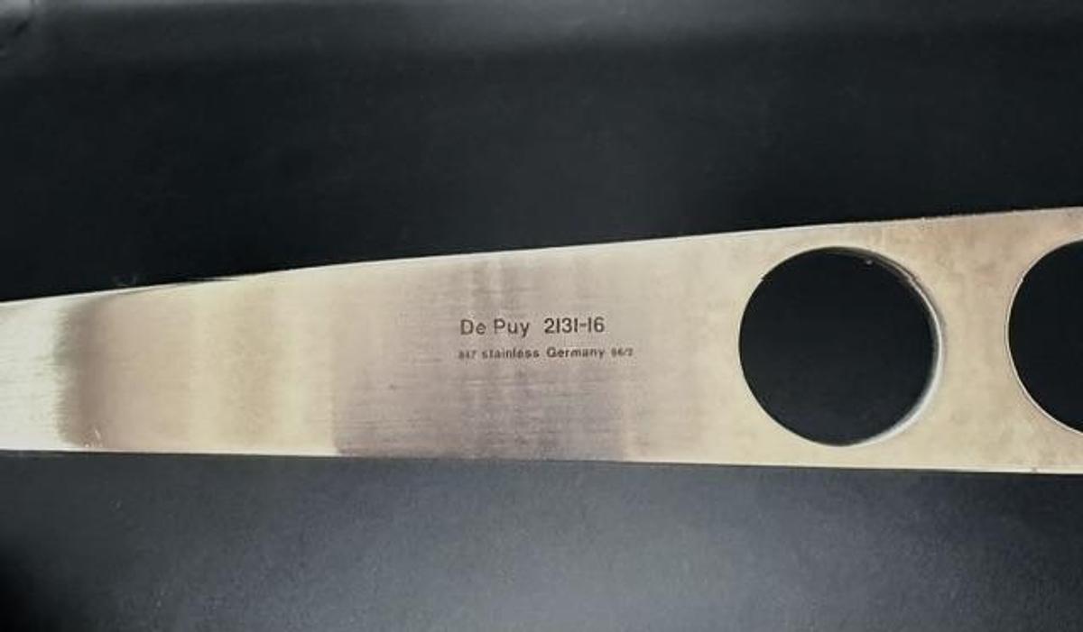 Used DePuy 2131-16 Hohmann Retractor