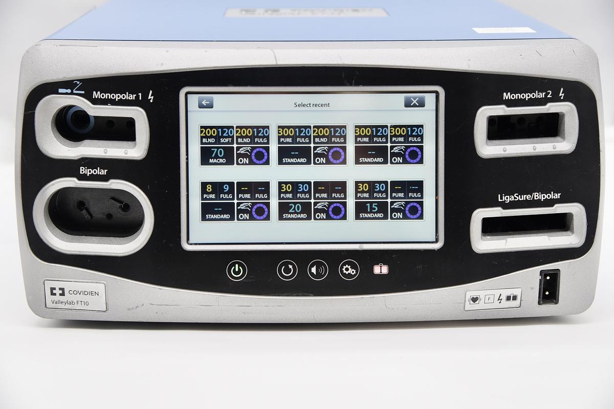 Used Covidien Valleylab FT10 Electrosurgical Unit, Refurbished