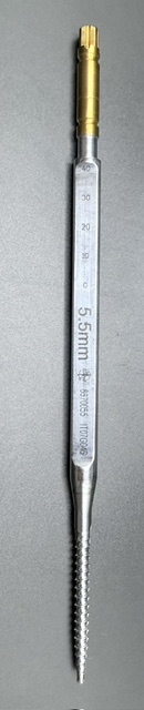 Used MEDTRONIC SOFAMOR DANEK 8670055 SEXTANT 5.5MM BONE TAP