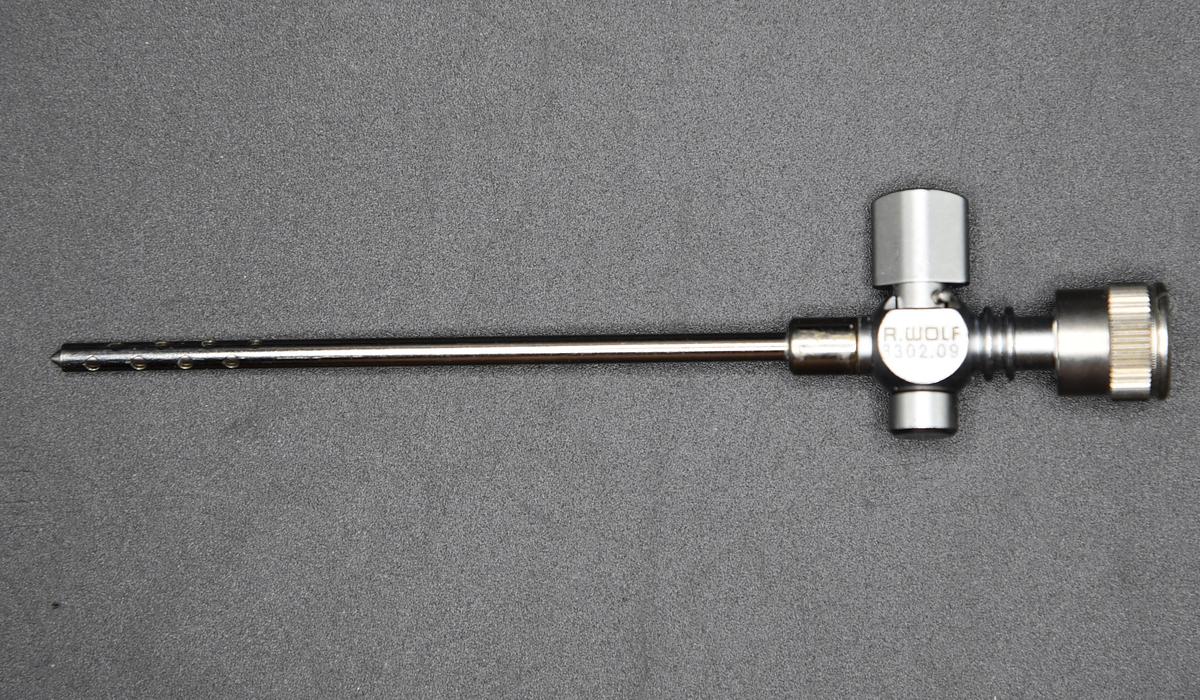 Used R. Wolf 8302.09 Cannula for Drainage and Trocar 8302.11