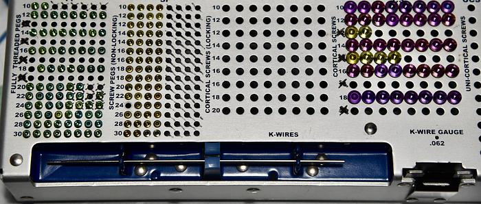 Used Hand-Innovations-DVRA-Distal-Radius-Plate-Set, BIOMET