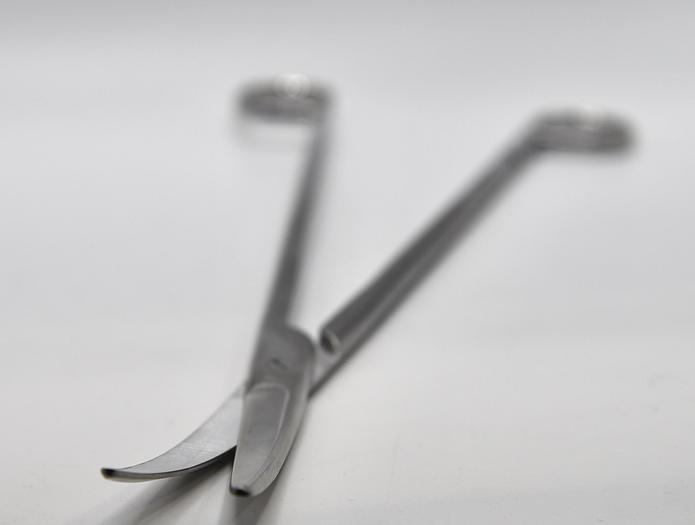 Used V. Mueller Surgical Vital Mayo Scissors CH2098
