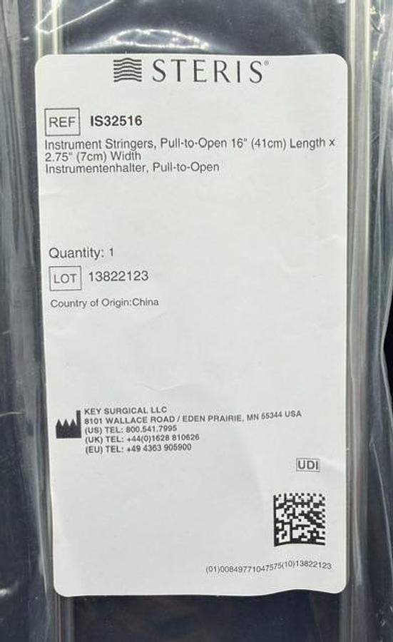 Key Surgical IS32516 Instrument Stringer 16" x 2.75" Pack of 5