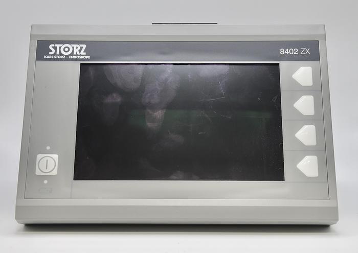 Used Karl Storz C-MAC 8402ZX Video Laryngoscope Monitor with Power Supply & C-CAM 20290132 