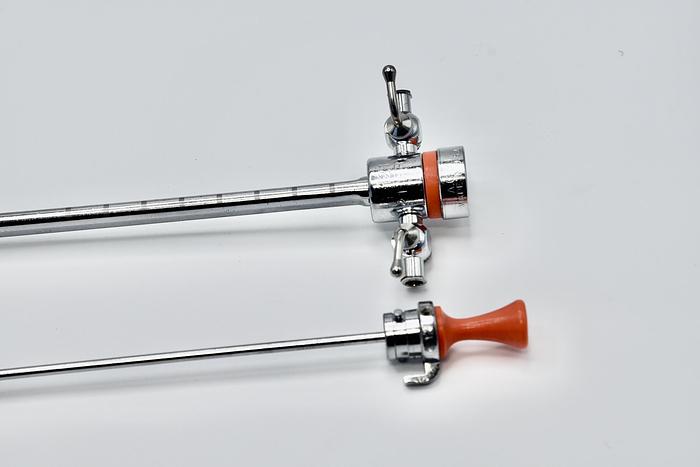 Used Circon ACMI G121 21Fr  Sheath with Obturator, Cystoscope-Urethroscope