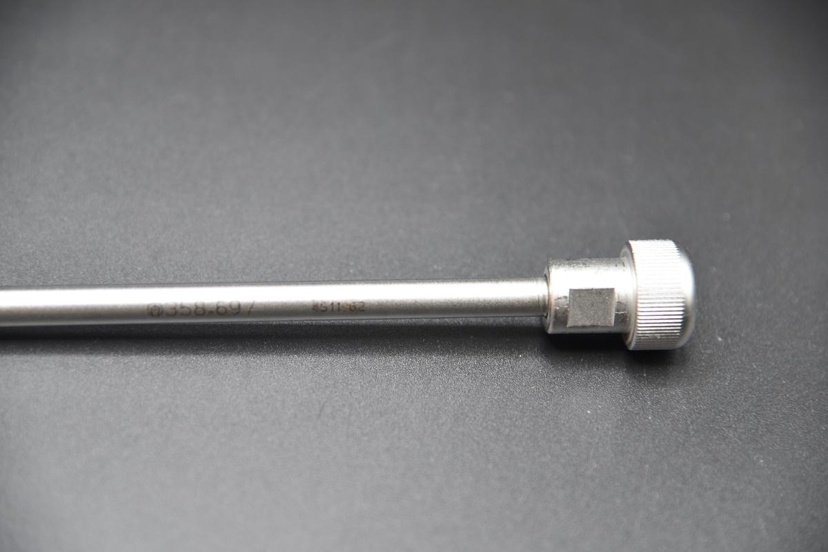 Used SYNTHES 358.697 SPIRAL BLADE CONNECTING SCREW FOR TITANIUM HUMERAL NAILS