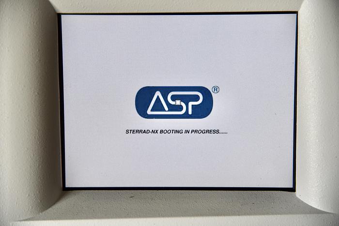Used ASP ADVANCED STERILIZATION PRODUCTS STERRAD NX STERILIZER WITH CART, REFERENCE 10033