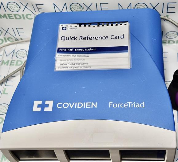 Used Covidien ValleyLab Force Triad v4.0, ForceTriad Electrosurgical Generator Footswitch E6008 and LS0300