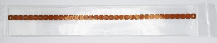 329.40 SYNTHES BENDING TEMPLATE 37 HOLES FOR RECONSTRUCTION PLATES