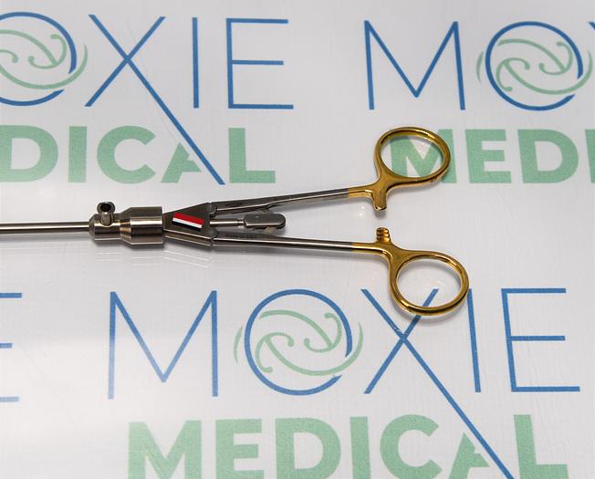 Used ELMED 52505-45 Surgical Laparoscopic Needle Holder Straight E1212