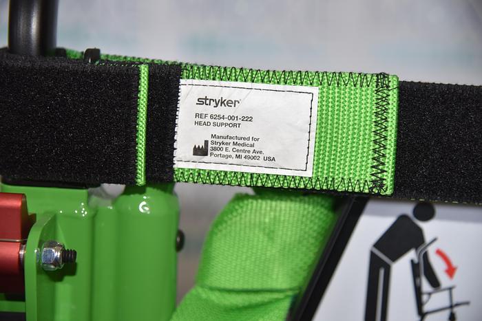 Used Stryker Model 6254 Evacuation Chair, EMS Emergency Evac Stair Chair