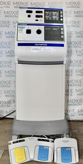 Used Olympus ESG-400 and USG-400 Electrosurgical Kit; WB50402W and WB50403W