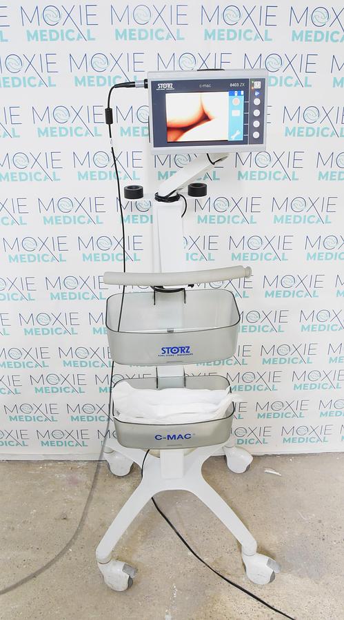 Refurbished KARL STORZ C-MAC 8403ZX Video Laryngoscope + 8402XS Imager