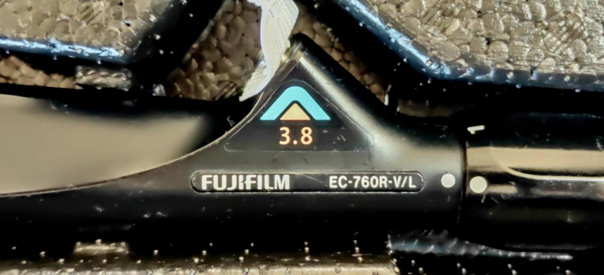 Used FUJIFILM EC-760R-V/L Flexible Video Colonoscope