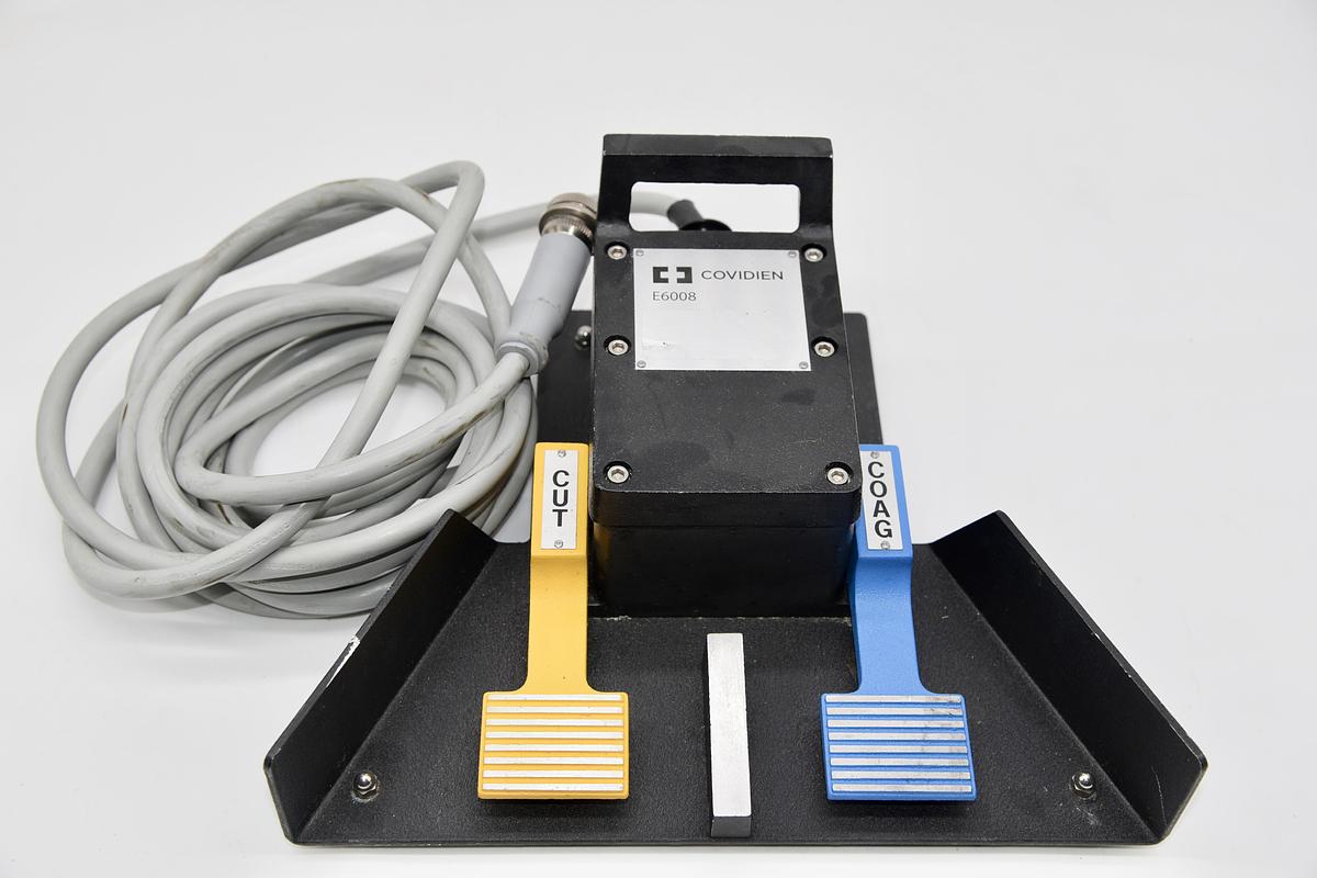Used Valleylab Covidien E6008 Electrosurgical Monopolar Footswitch