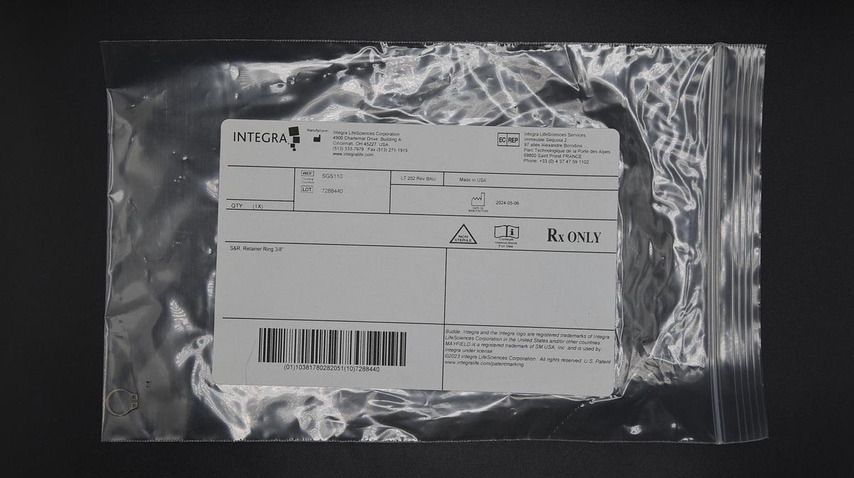 INTEGRA MAYFIELD SGS110 Retainer Ring 3/8"