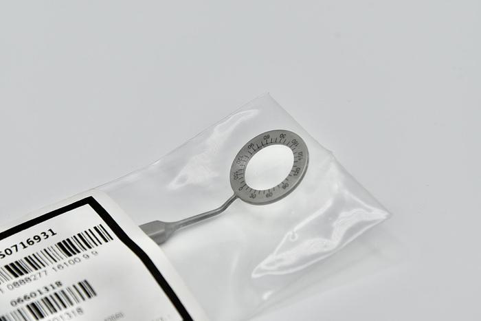 Used KONIG MDS 0716931 Mendex MDS0716931 Degree Gauge 12mm Inner Diameter, overall length 4 1/2" (ERASE Mendex MDS0716931)