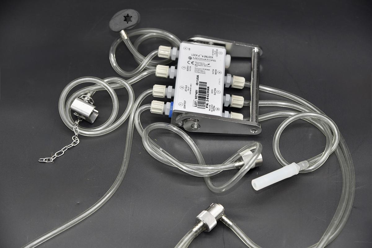 Used MEDIVATORS 2-8-623HAN Hook-Up Connector Assembly