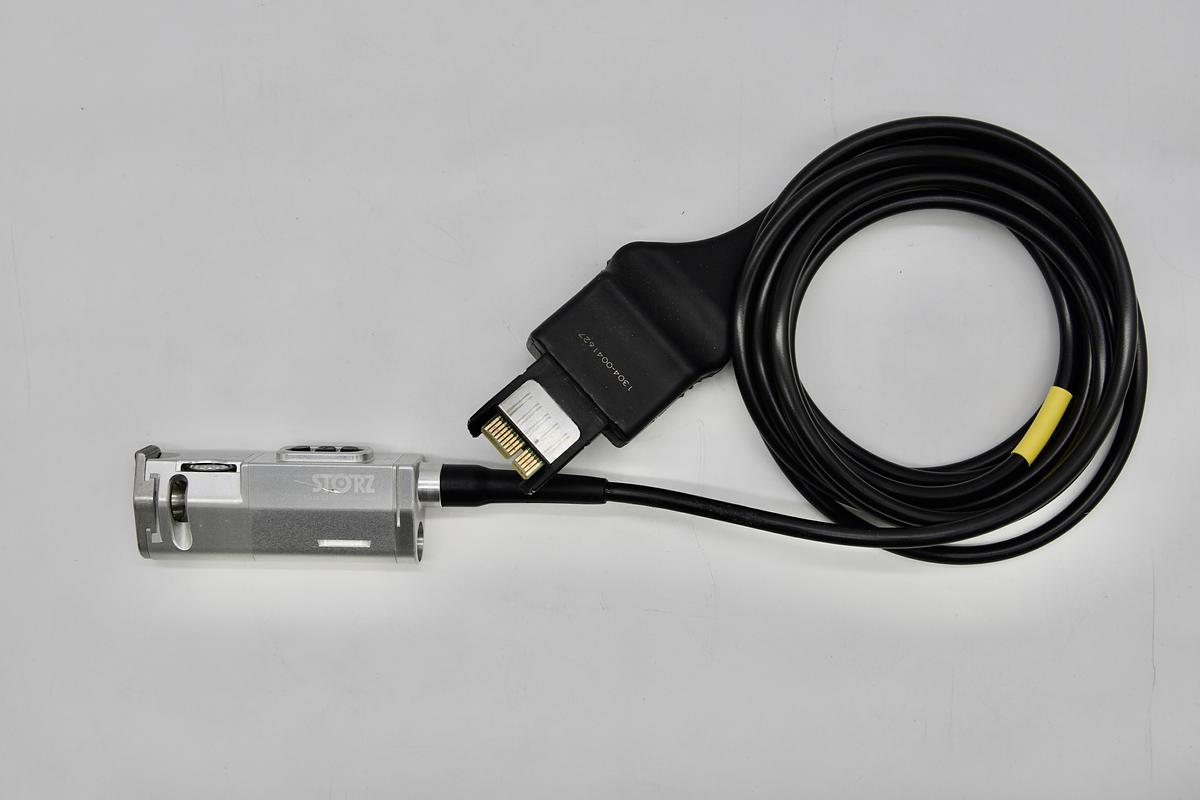 Used Karl Storz 22260131 NTSC Image 1 D1 Camera Head and 495 DC Light Fiber Optic Cable