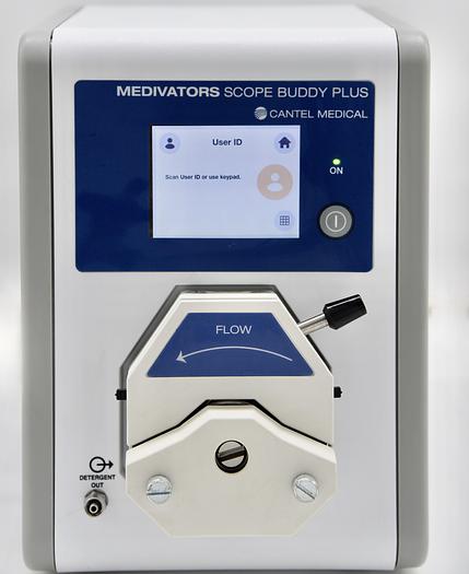 Used Medivators Scope Buddy Plus SBP-1000 Endoscope Flushing Aid w/ Power Supply